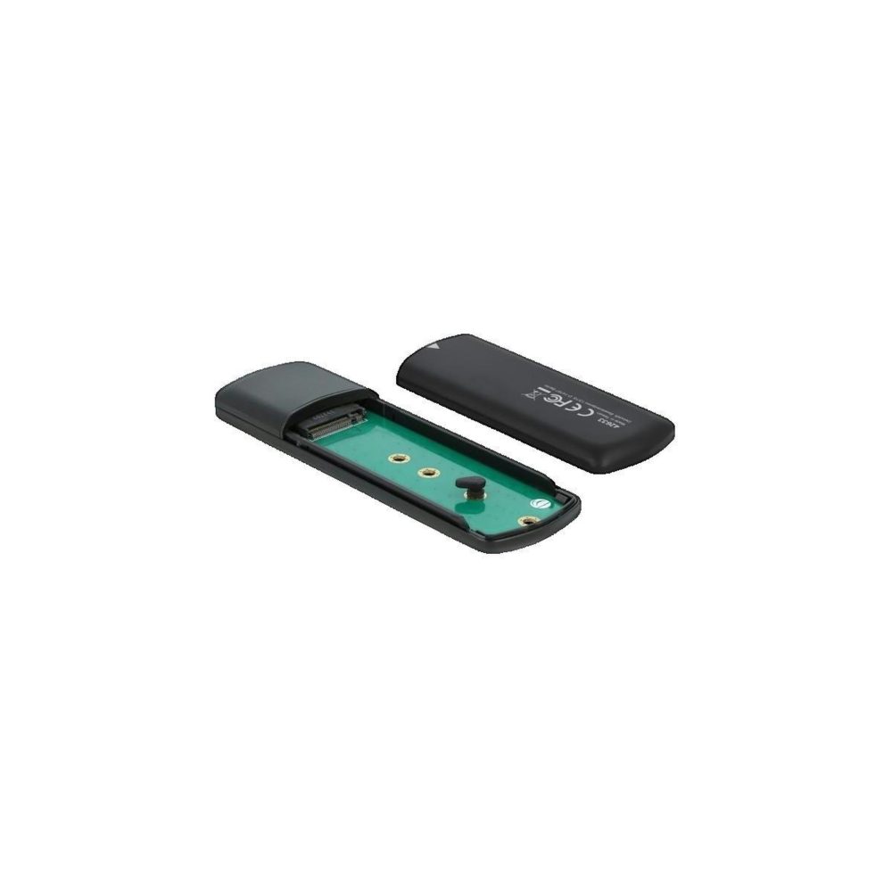 DeLock Boîtier externe SSD Delock 42633 USB Type-C pour M.2 NVMe PCIe ou SATA
