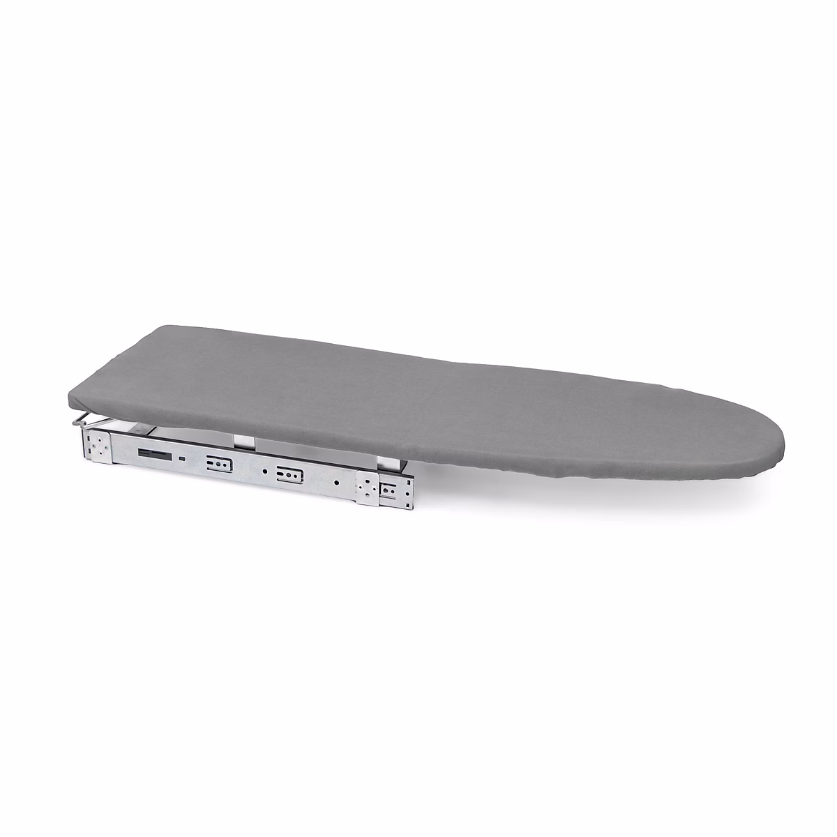 Emuca Iron 2 Planche à repasser – Acier et Bois, pliante et coulissante pour meuble Iron 2