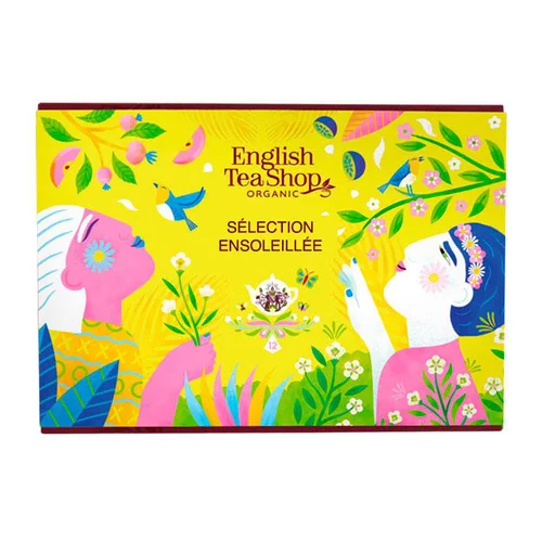 Nature pratique:Coffret prismes sélection ensoleillée bio EnglishTea - 12 sachets