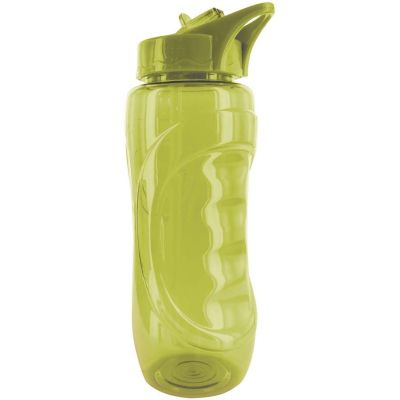 Gourde de sport bouchon avec paille 900 ml (Vert)