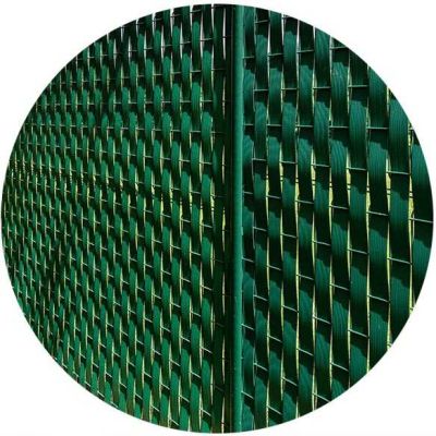 Lanière occultante pour panneau grillage (Vert foncé)