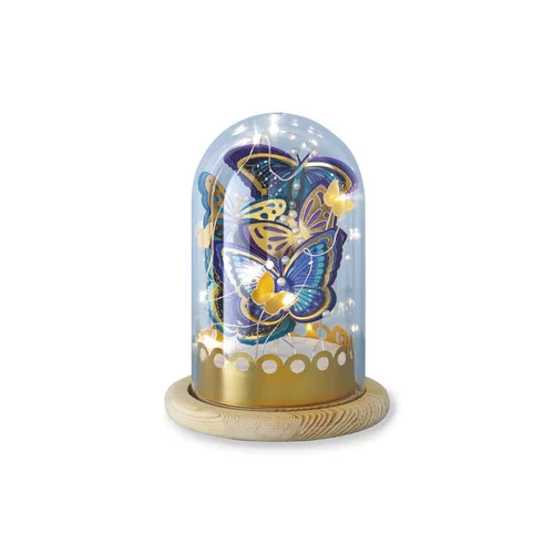 Un atout pour le jardin:Cloche lumineuse Janod Papillons à créer - dès 8 ans