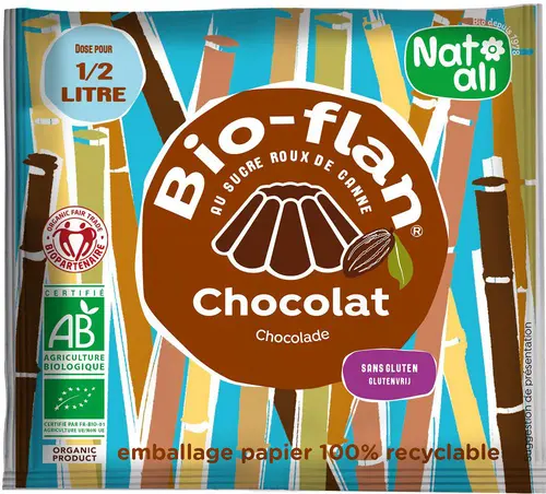 Le jardin au quotidien：Préparation pour Bioflan chocolat bio Natali - 32 g