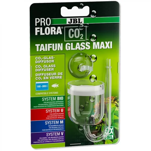 Extérieur confort:Diffuseur de CO2 - JBL - ProFlora CO2 Taifun Glass MAXI