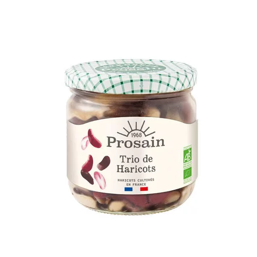 Essentiel maison：Trio de haricots bio Prosain - 345 g