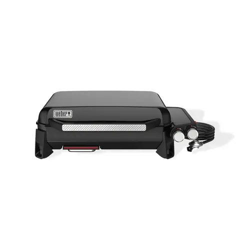 Solution extérieure:Plancha à gaz en fonte émaillée noire Weber - 56 cm