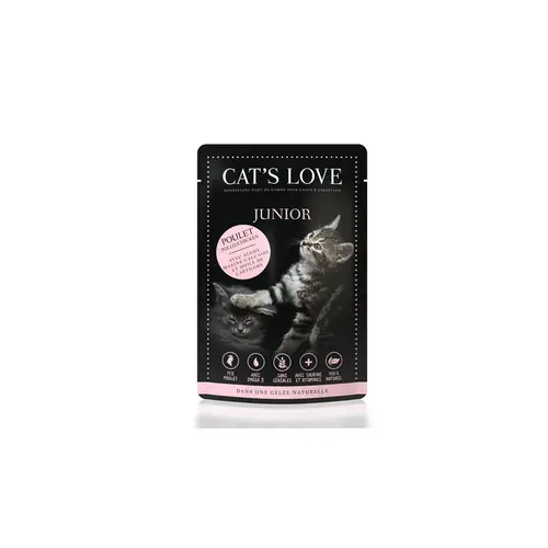 Style jardin：Sachets repas au poulet pour chat, 85g