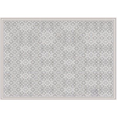 Tapis intérieur extérieur en vinyle carreaux marocains (240 x 170 cm)