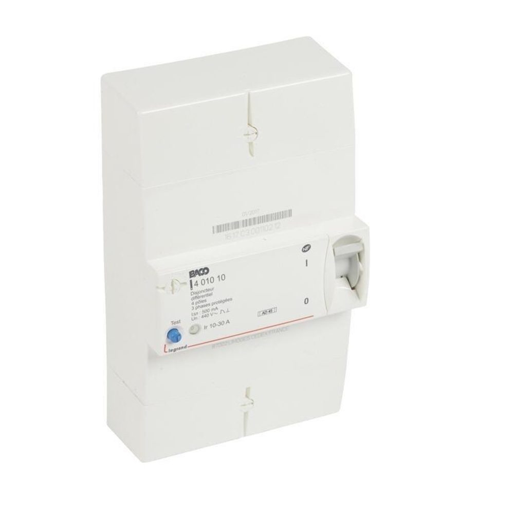 Legrand Disjoncteur 60a tetrapolaire courbe c 250v~ – Solutions extérieures