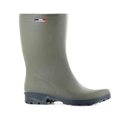 Pour tous vos besoins extérieurs:Demi-botte de jardin Blackfox Allier coloris vert