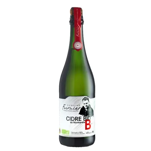 Style nature：Cidre brut Bio Domaine Fournier - 75 cl