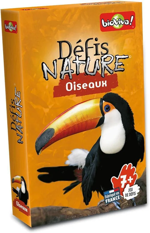 Solution utile：Jeu de cartes Défis Nature Oiseaux aux Éditions Bioviva