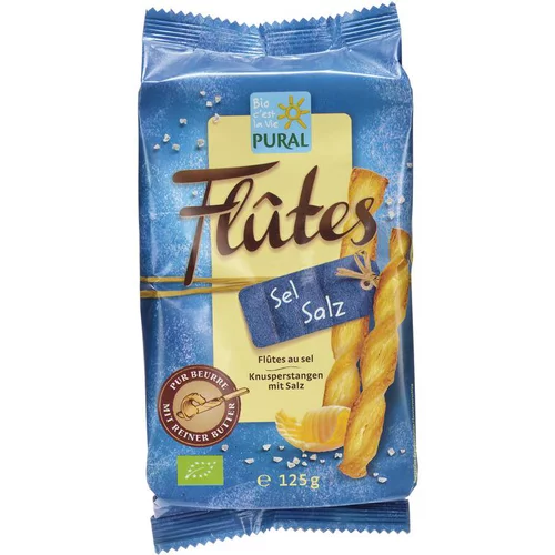 Pour vos besoins au jardin：Flûtes salées PURAL 125 g