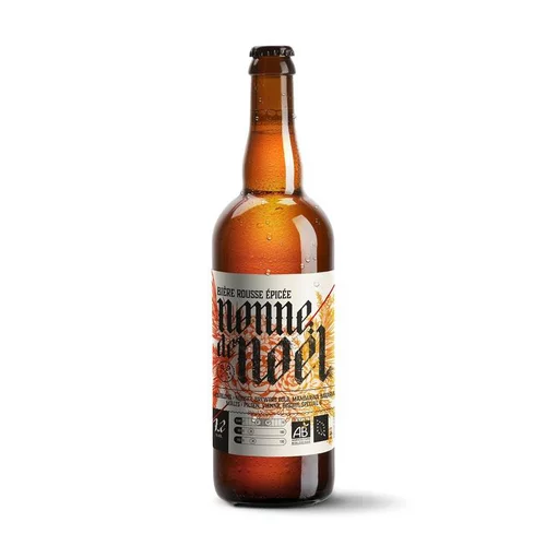 Univers jardin:Bière Nonne de Noël Bio bouteille 75 cl