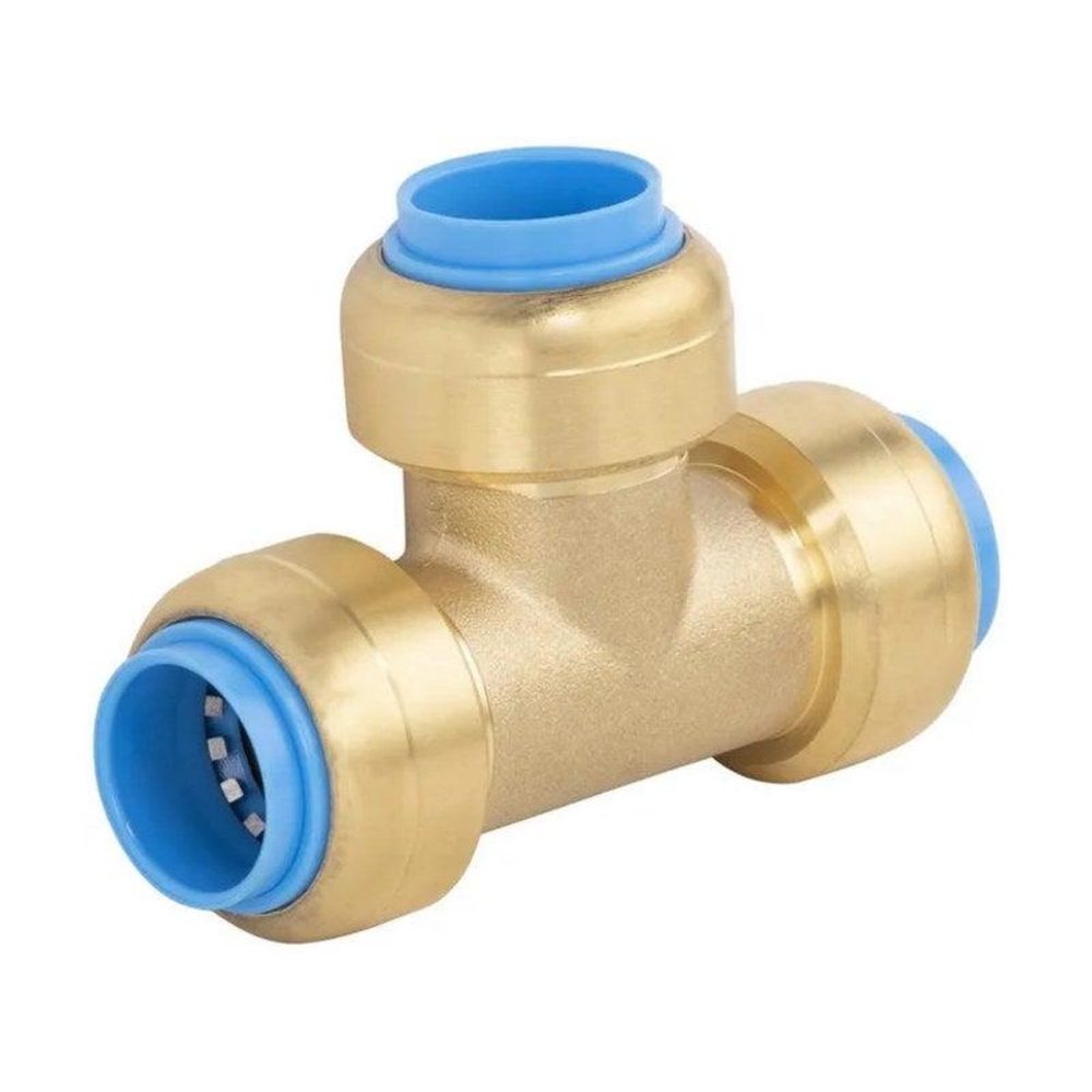 CENTRALE BRICO Raccord te egal diam. 16 mm laiton – Matériel de jardin