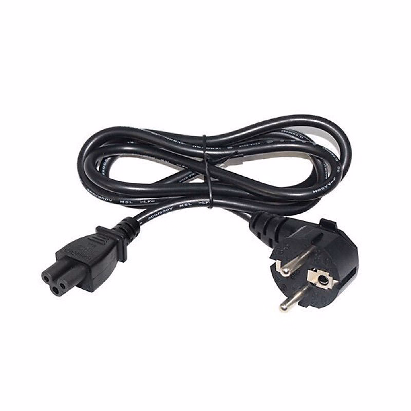 Câble d'alimentation 3 têtes 220V 1m NOIR – SILAMP