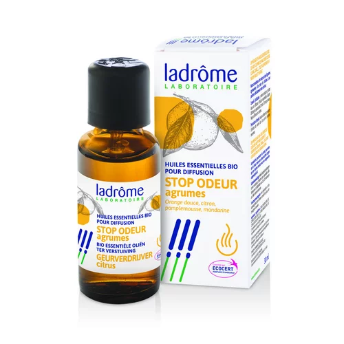 Déco au jardin:Synergies huiles essentielles bio stop odeur. Le flacon de 10 ml