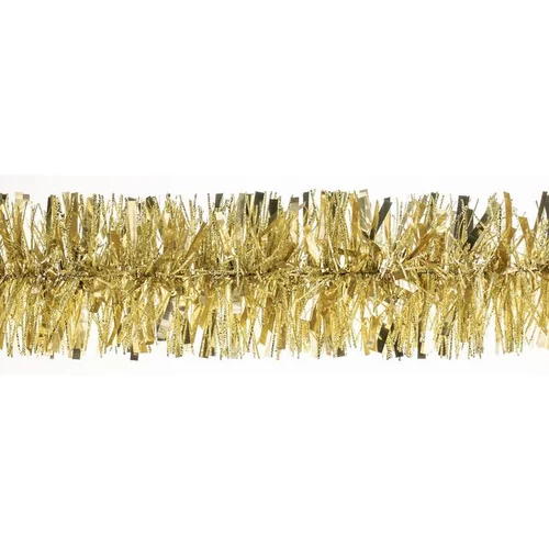 Jardin durable：Guirlande scintillante à facette en plastique or - Ø 75 mm x 2 m
