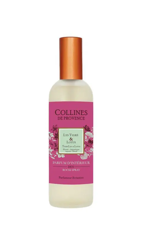 Jardin déco:Parfum d'Intérieur senteur lys tigré Collines de Provence - 100 ml