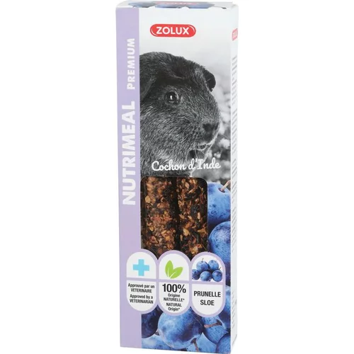 Les indispensables du jardin:Sticks à la prune pour cochon d’inde Nutrimeal - 110 g