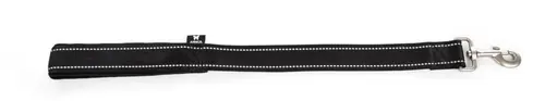 Pour améliorer votre jardin：Laisse pour chien en nylon doublé de néoprène coloris noir confort Martin Sellier Neo+ - taille XL 40/60