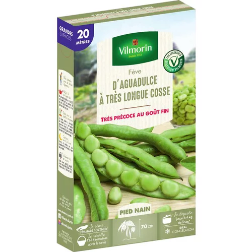 Jardin et déco:Graines de fève d'Aguadulce Vilmorin - graines à semer