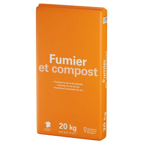 Simple pour le jardin：Fumier et compost vert - 20 kg