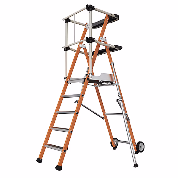 Echelle PIRL Isolante en fibre de verre | Hauteur de travail maximale 3.17m – 2272855