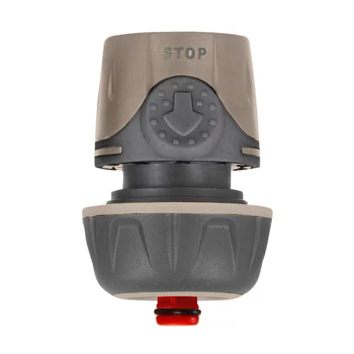 Pratique au jardin：Raccord rapide stop bi-matière pour tuyaux Ø 19 mm