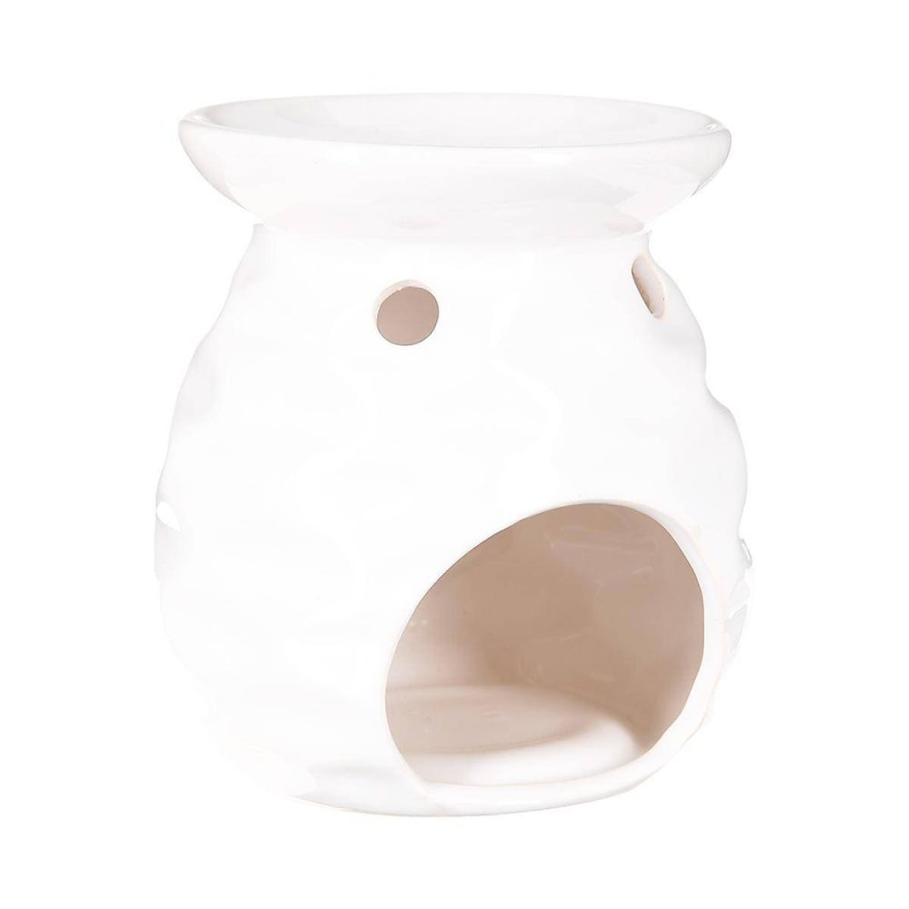 Brûle – parfum H12 cm, Blanc- Atmosphera