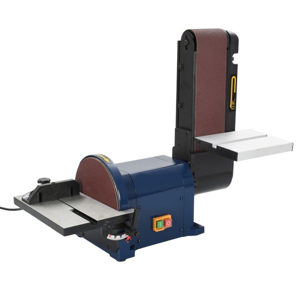 VIDAXL Ponceuse a disque et a bande electrique 500 W 200 mm | 500 W 200 mm