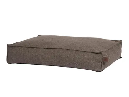 Bien dehors：Matelas pour chien coloris beige Fantail Eco Stargaze Deep Taupe - 100 x 70 cm