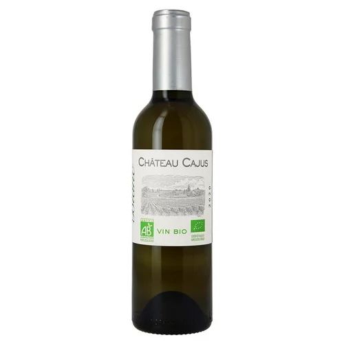 Pour tous les jardins:Château Cajus Blanc sec bio - Demi 37,5 cl