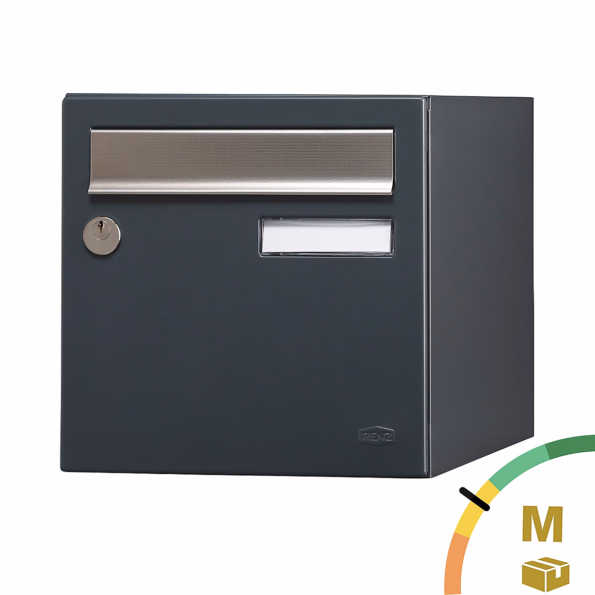 Boite aux lettres Allure 2 portes gris anthracite 7016M – Réf. LIMOGYTJT6303900628