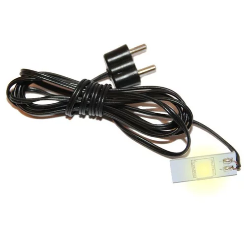 Solution extérieure：Ruban de LED avec 1 Lumière Blanche 10x1x17 cm Noir