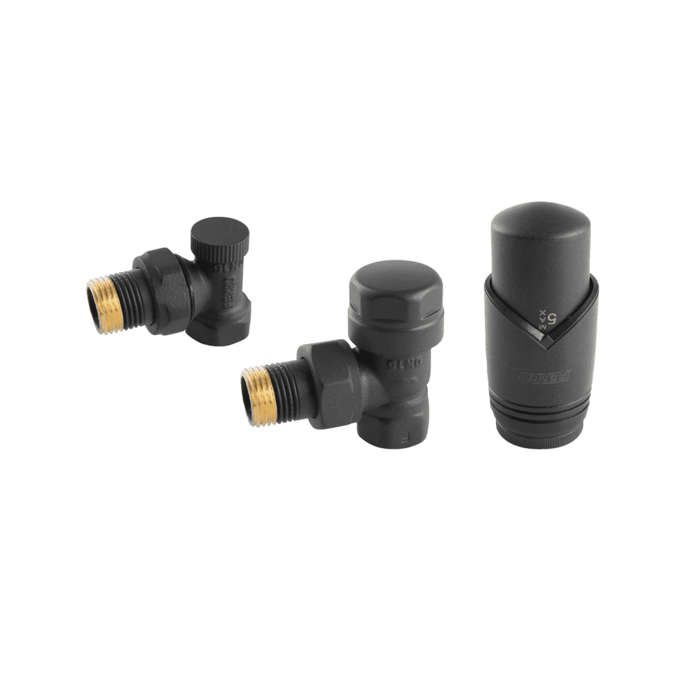 No name Kit de régulation thermostatique No Name kit de régulation thermostatique couleur anthracite – Décoration de jardin