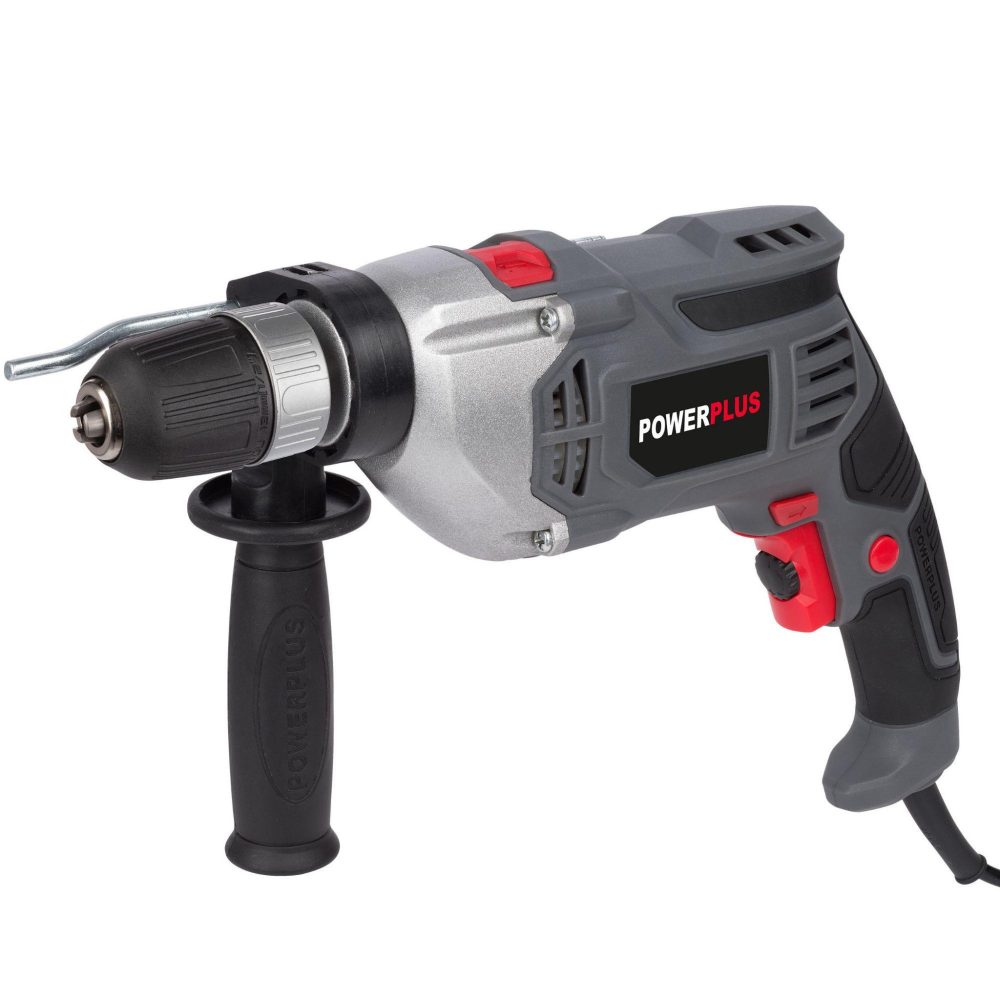 POWERPLUS Perceuse à percussion filaire 950w Powerplus