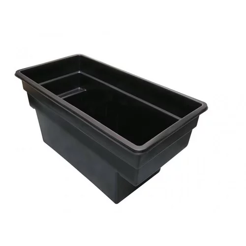 Pour un jardin bien organisé：Bassin modulable noir Quadra C2 - 2,66 m²