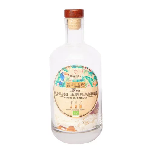 Idée utile：Mélange pour rhum arrangé exotic bio Quai Sud - 65 g