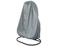 Confort au jardin：Housse en polyester gris pour chaise suspendue d’extérieur - Ø 200 x H 230 cm