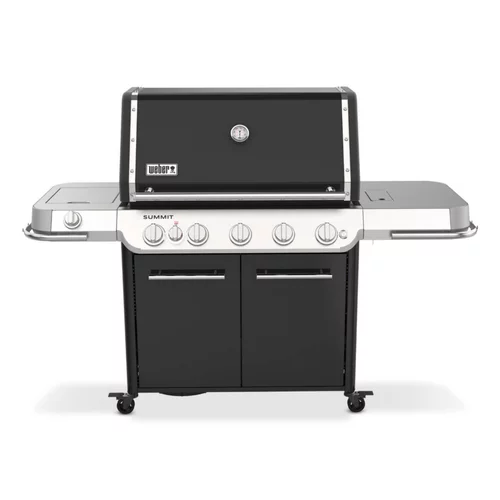 Équipement extérieur：Barbecue gaz Weber Summit E - 68,5 x 180 x 133 cm