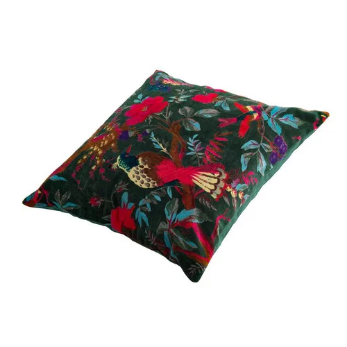 Un atout pour vos extérieurs：Coussin Birdy mélèze en velours de 45 x 45 cm