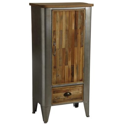 Armoire en bois et métal Alizé
