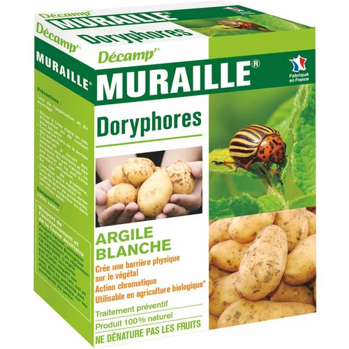 Indispensable au jardin：Argile blanche contre les doryphores Décamp - 1 kg