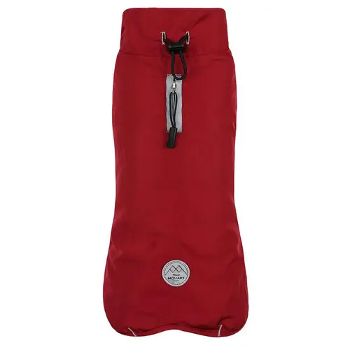 Idéal au jardin:Imperméable pour chien rouge polyester Basic Wouapy – Taille M