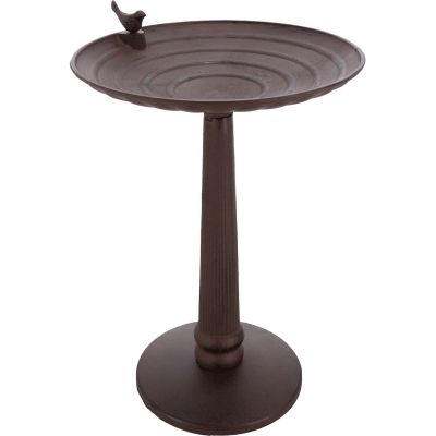 Bain à oiseaux en fonte sur pied (XXL - 55 cm)