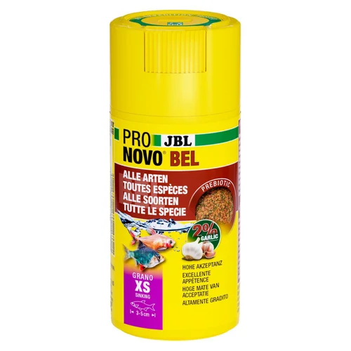 Sélection extérieur：Granulés pour poissons d'aquarium JBL Bel Grano XS - 100 ml