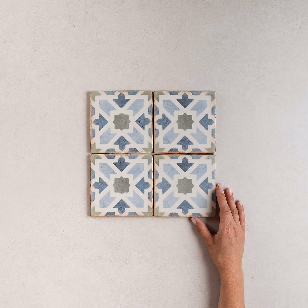 Carrelage Imitation Carreaux De Ciment 12 – 5 × 12,5 CASABLANCA Kenzi, Les Carreaux de Jean