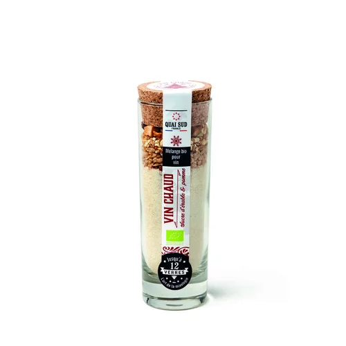 Confort jardin：Mélange pour vin chaud bio au sucre d'érable et pomme 140 g