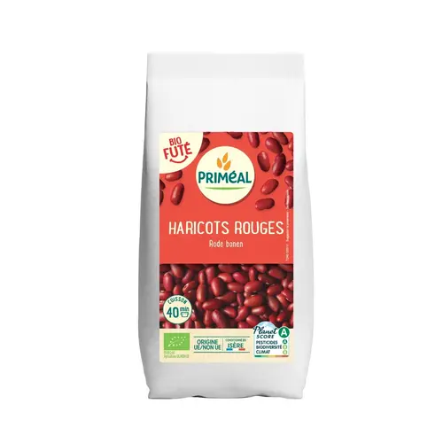Déco extérieur：Haricots rouges bio Primeal - 500 g